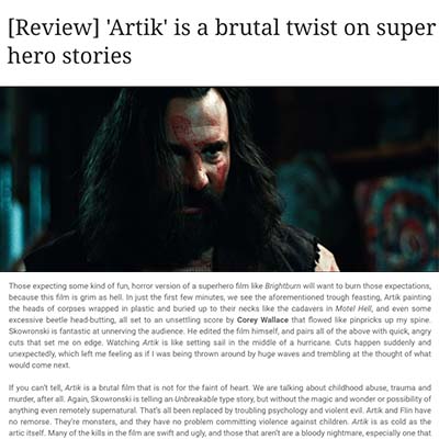  [Review] 'Artik' is a brutal twist on super hero stories